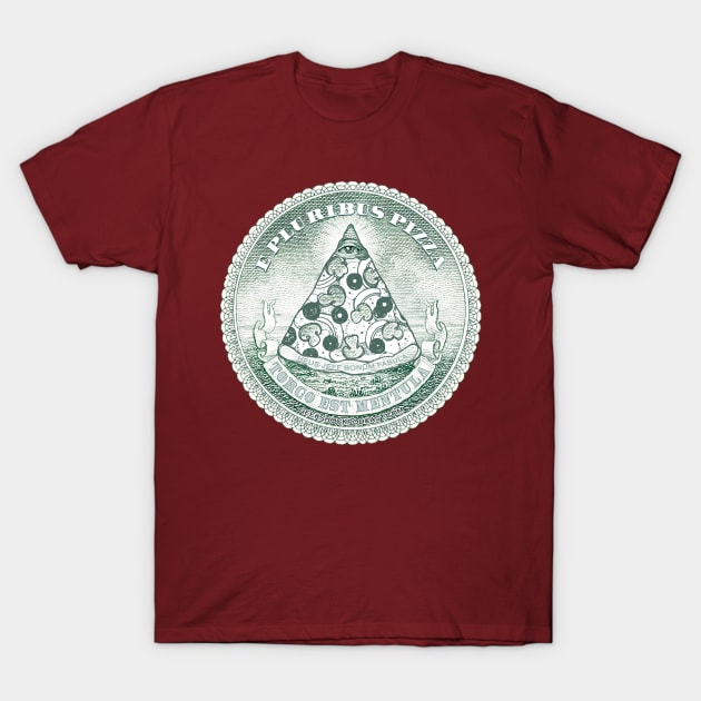 E Pluribus PIzza T-Shirt by Geek Shock